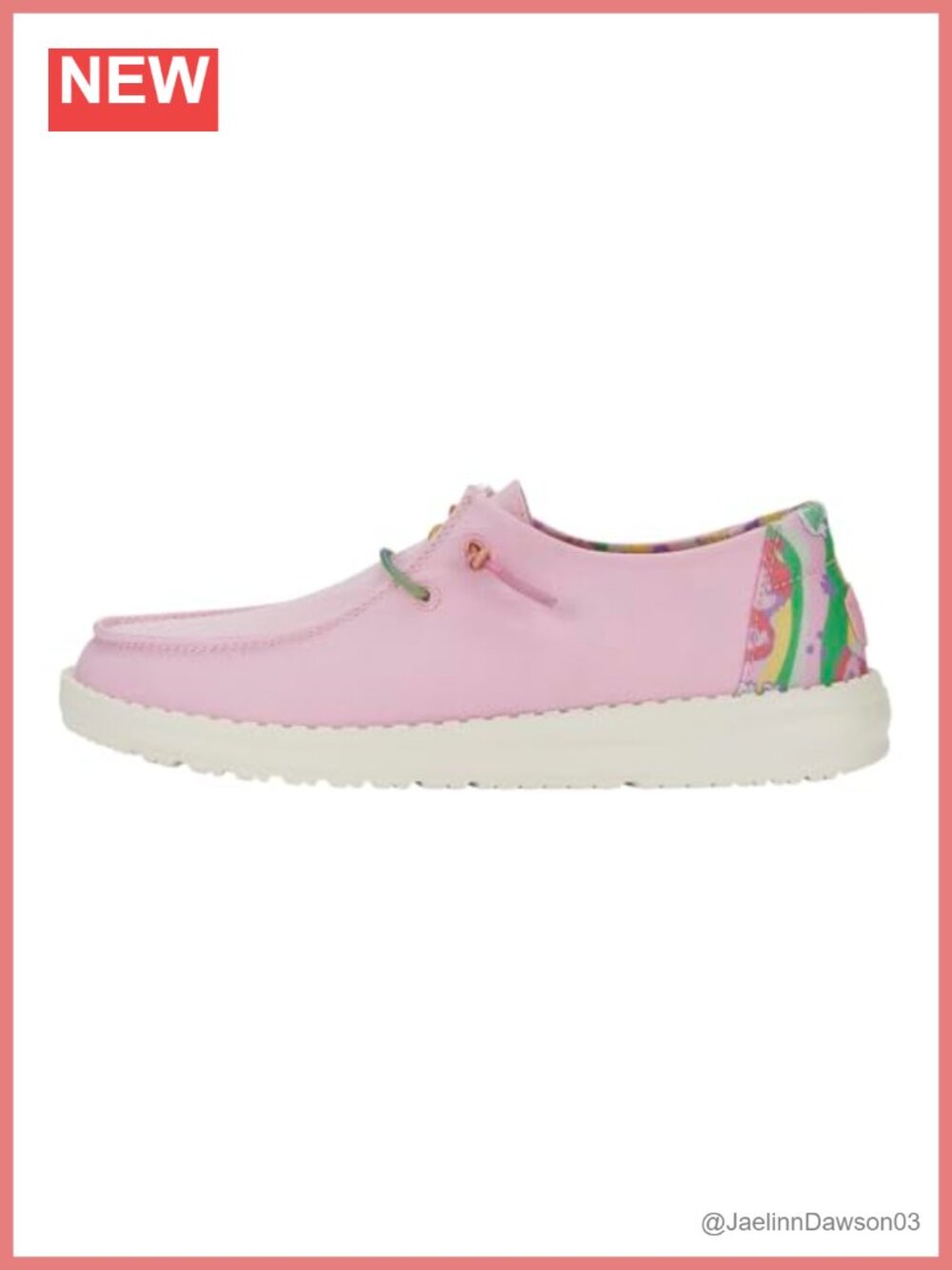 HEYDUDE Wendy My Little Pony Party Women's Slip-on Loafers Lightweight